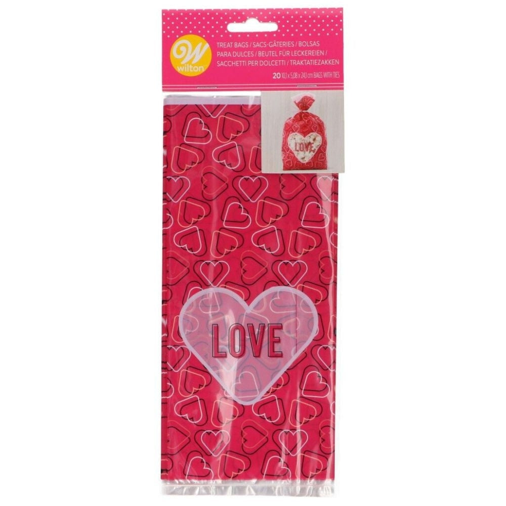 Wilton Love Treat Bags x 20