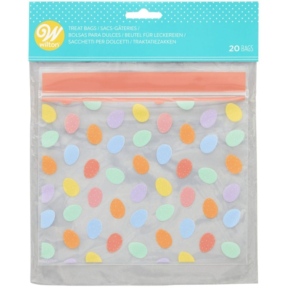 Wilton Eggs Resealable Treat Bags x 20