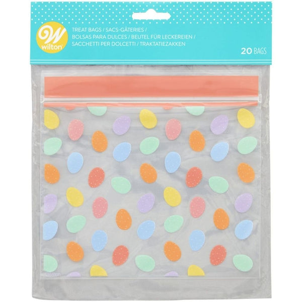 Wilton Eggs Resealable Treat Bags x 20