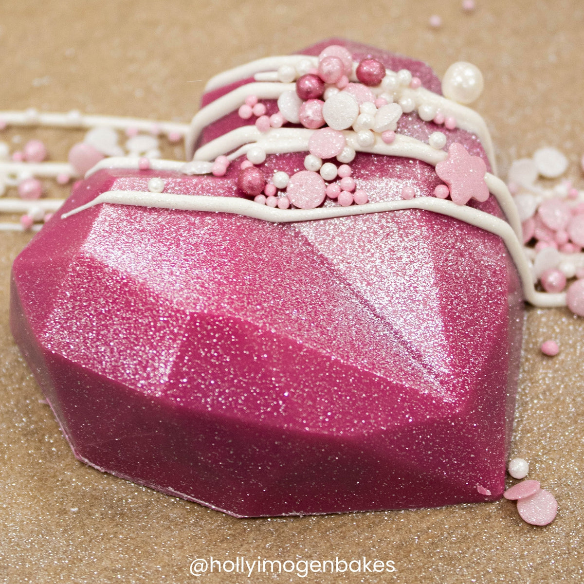 Purple Cupcakes Pink Petal Sprinkle Mix 90g