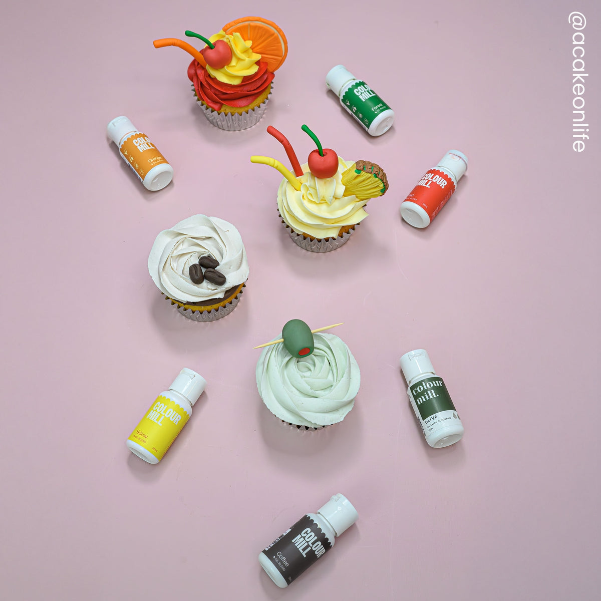 Colour Mill Yellow - Oil Based Food Colouring (20ml - 100ml)