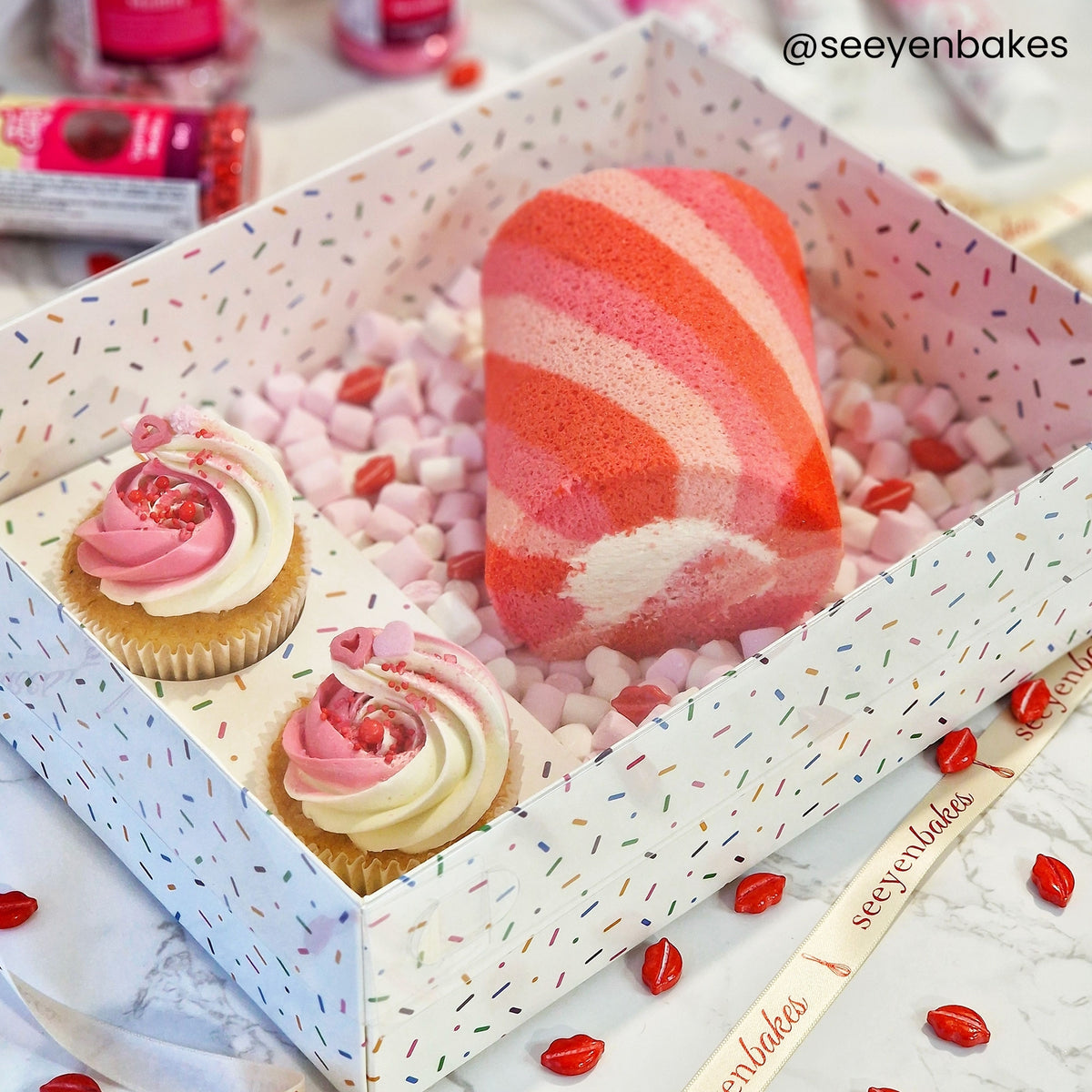 Simply Making Sprinkles Hamper & Cupcake Box - Pack Of 2