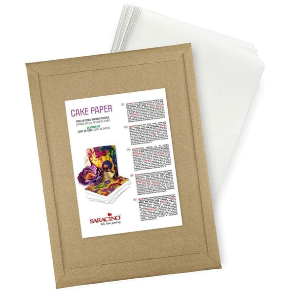 Saracino Cake Paper A4 Pack Of 25