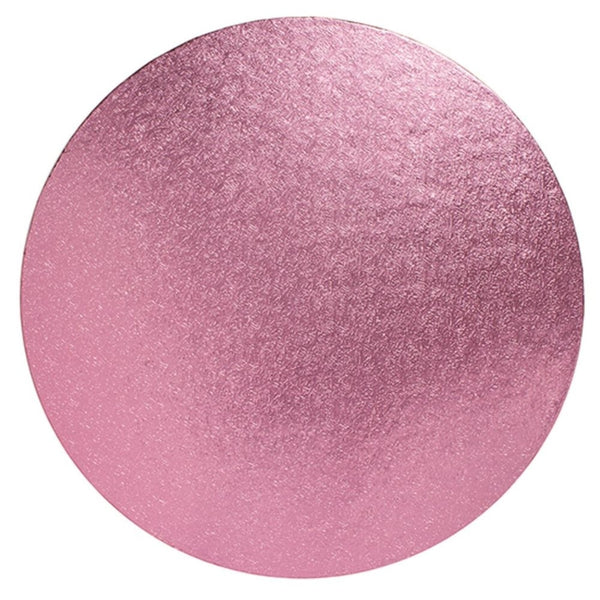 The Cake Decorating Co. Pink Round Drum Cake Board