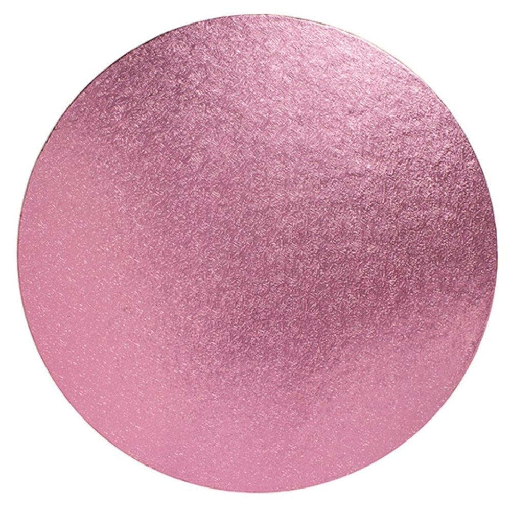 The Cake Decorating Co. Pink Round Drum Cake Board