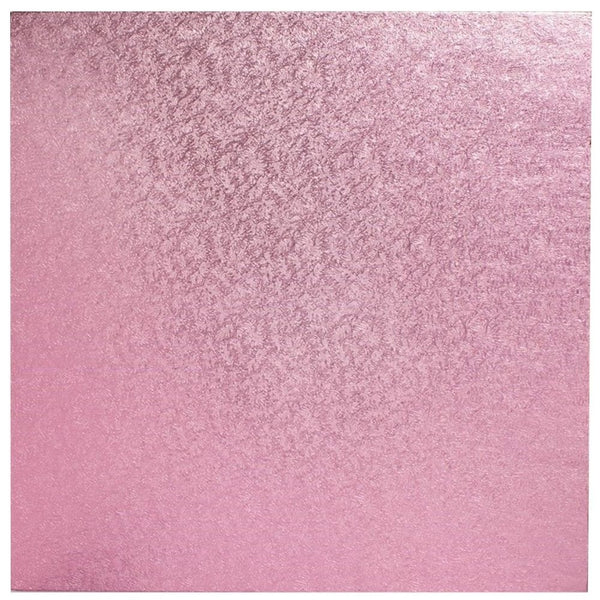 The Cake Decorating Co. Baby Pink Square Drum Cake Board
