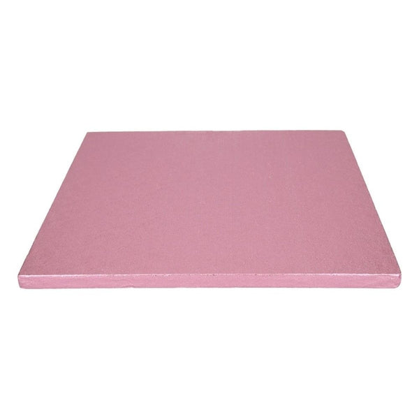 The Cake Decorating Co. Baby Pink Square Drum Cake Board