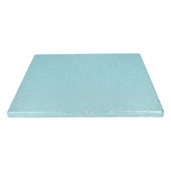 The Cake Decorating Co. Baby Blue Square Drum Cake Board