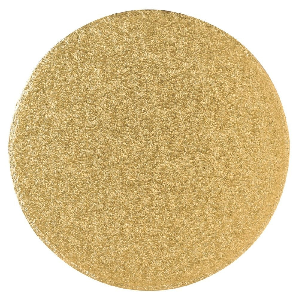 The Cake Decorating Co. Gold Round Drum Cake Board