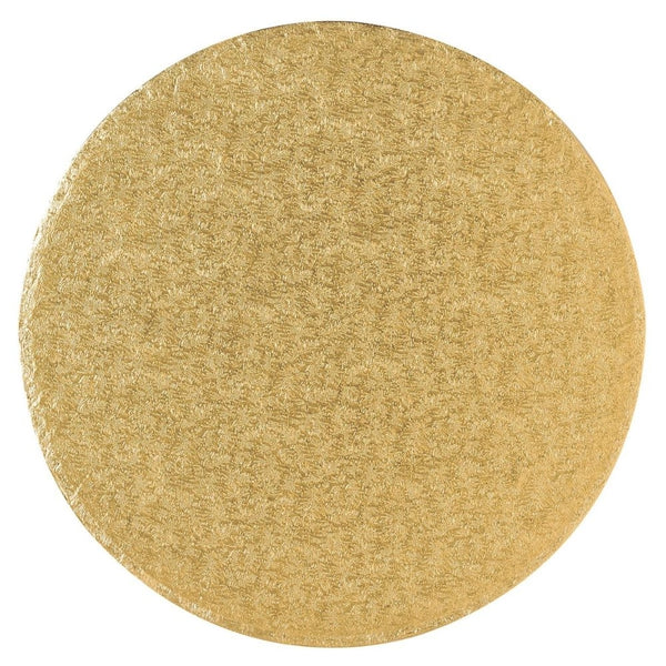 The Cake Decorating Co. Gold Round Drum Cake Board
