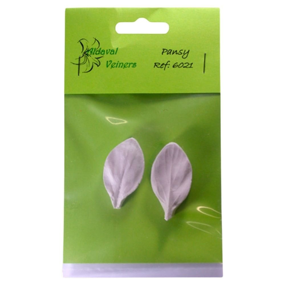 Aldaval Veiners Pansy Leaf Silicone Veiner Set
