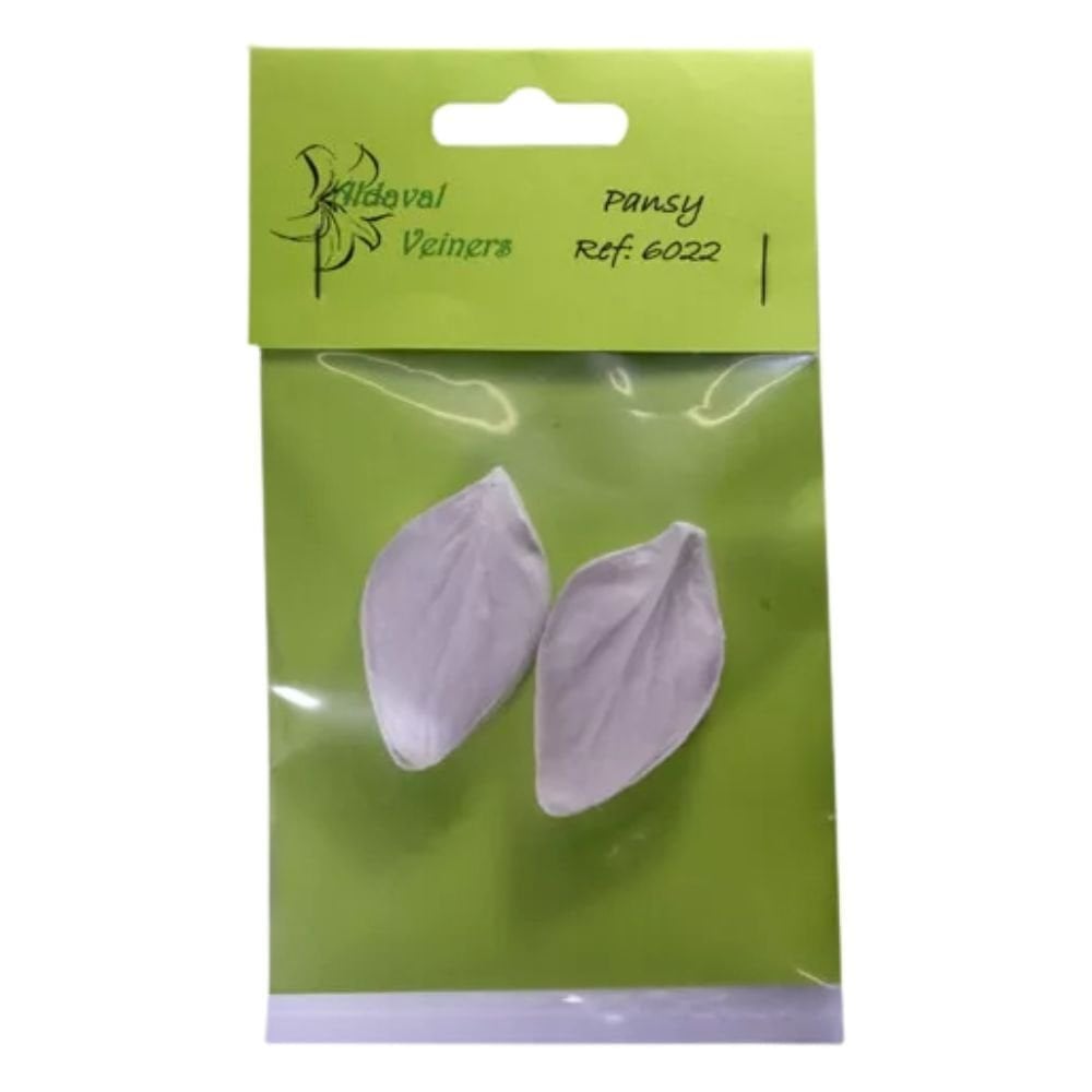 Aldaval Veiners Pansy Leaf Silicone Veiner Set