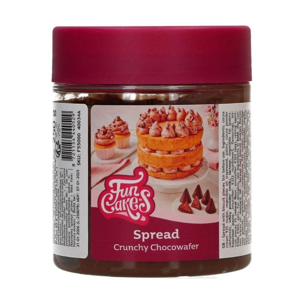 FunCakes EXPIRED - Crunchy Chocowafer Spread 250g - FunCakes [JAN 2026]