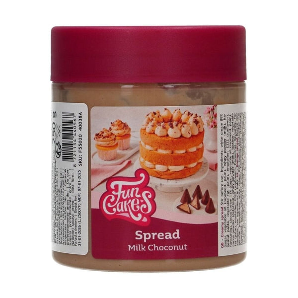 FunCakes Milk Choconut Spread 250g