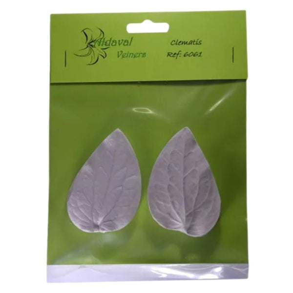 Aldaval Veiners Clematis Leaf Silicone Veiner Set