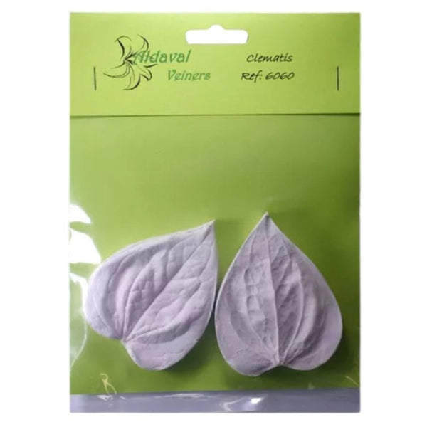 Aldaval Veiners Clematis Leaf Silicone Veiner Set
