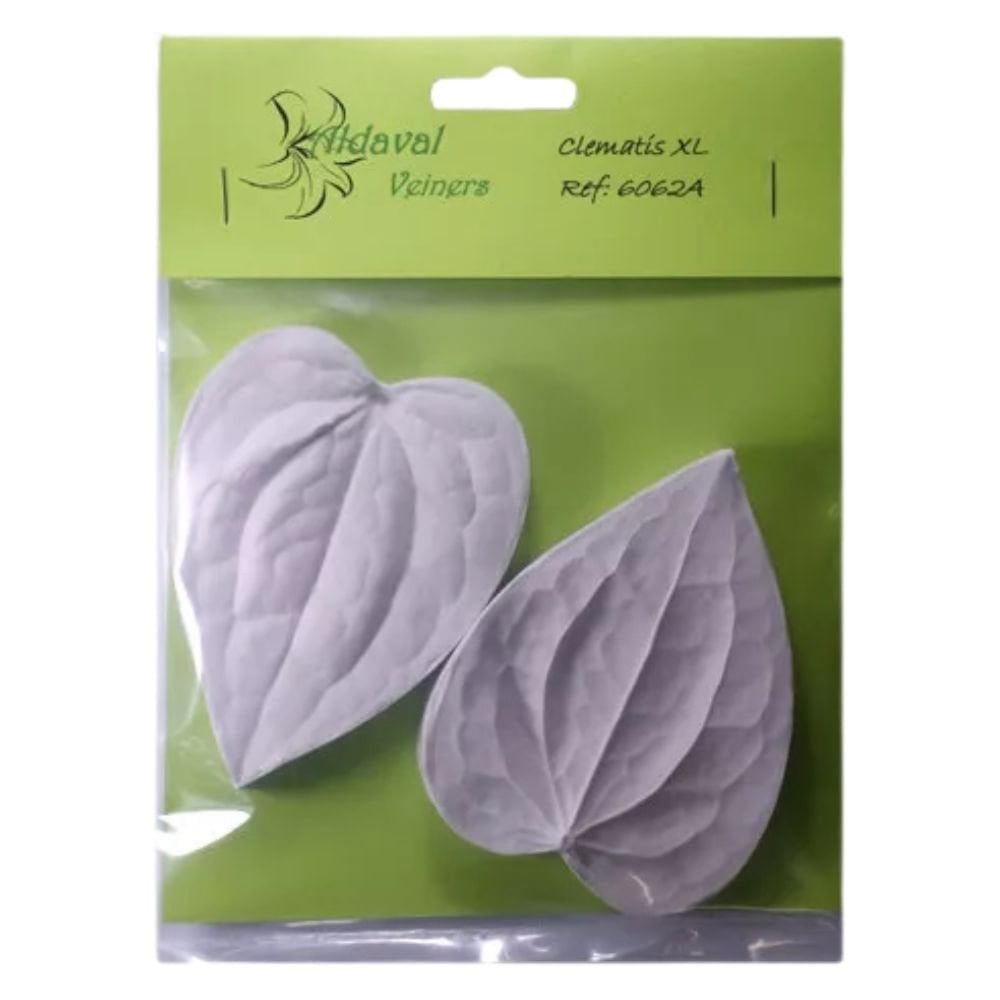 Aldaval Veiners Clematis Leaf Silicone Veiner Set