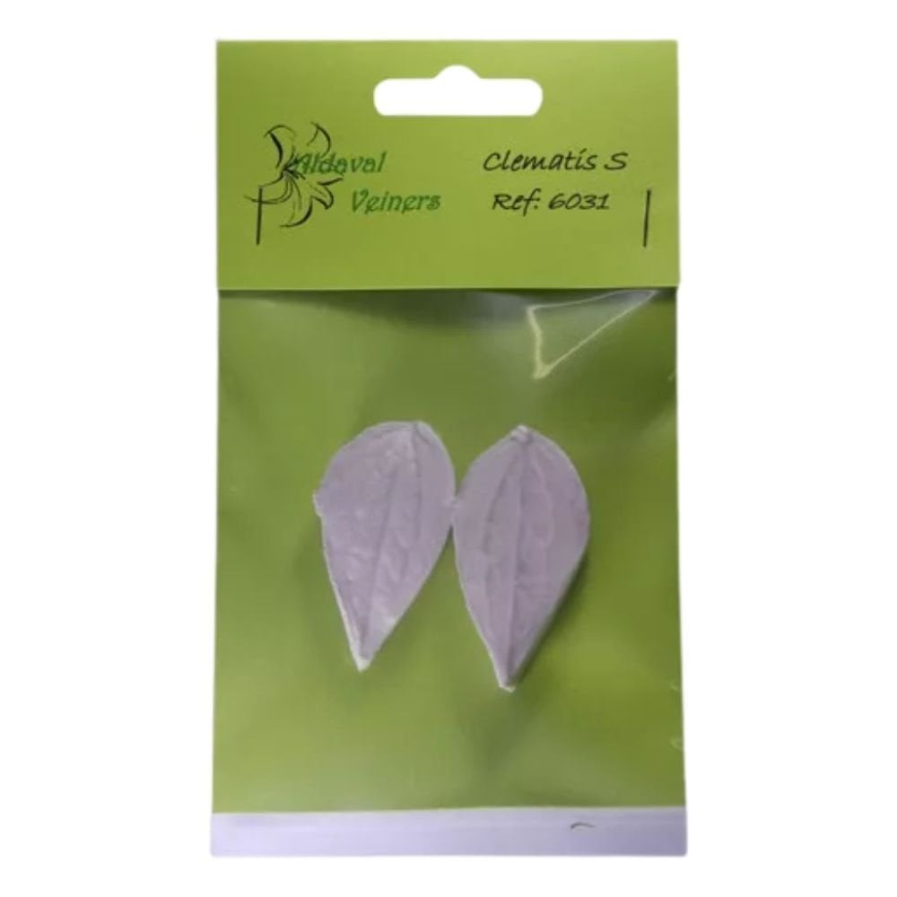Aldaval Veiners Clematis Leaf Silicone Veiner Set