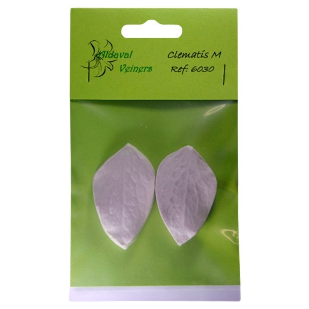 Aldaval Veiners Clematis Leaf Silicone Veiner Set