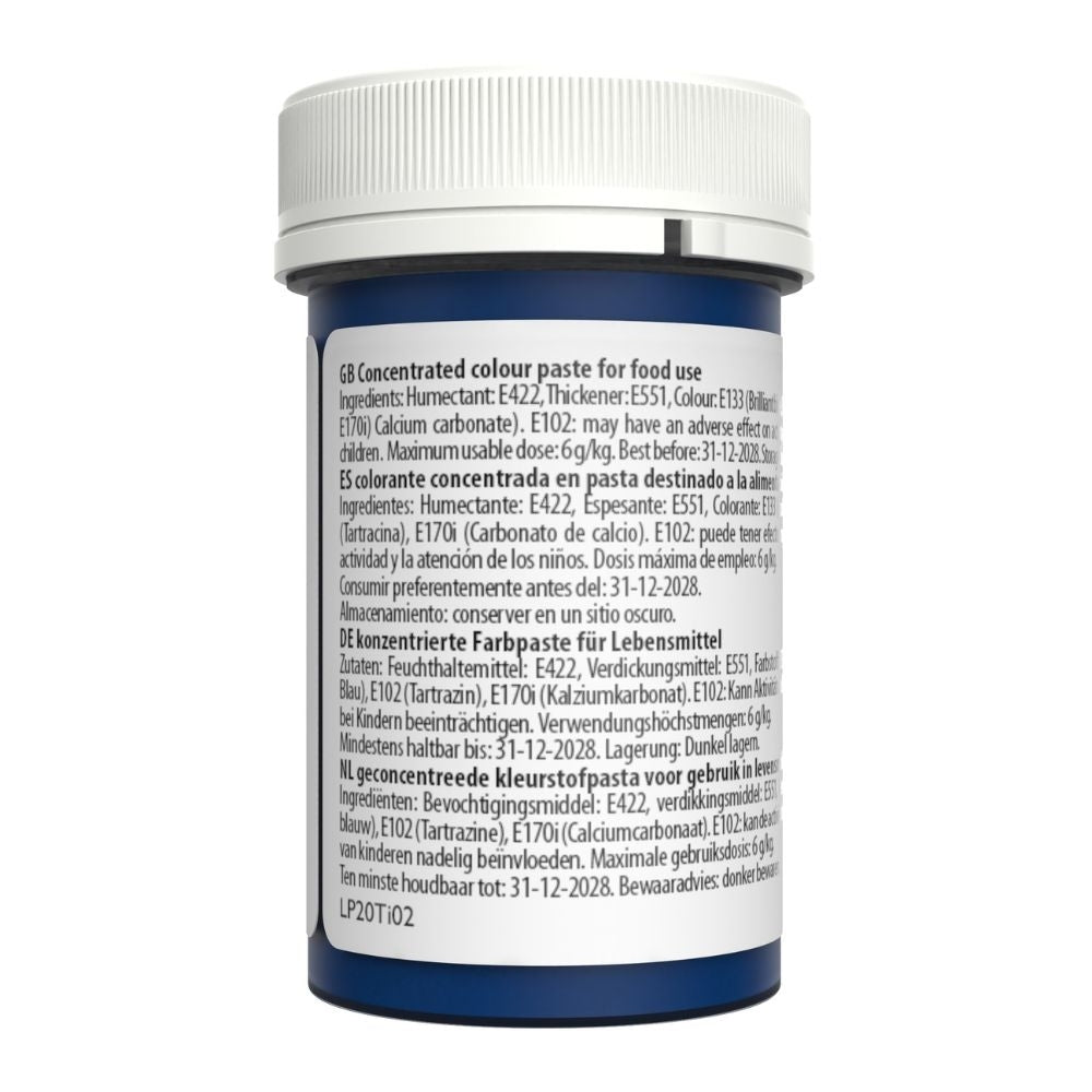 Sugarflair Kingfisher Blue - Pastel Paste Colouring 25g