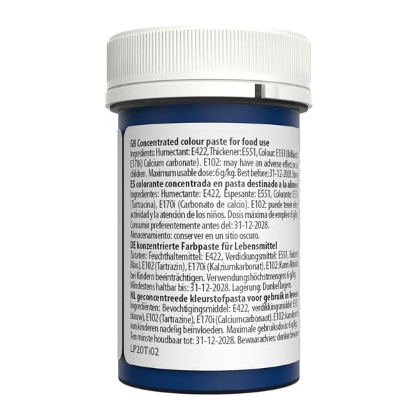 Sugarflair Kingfisher Blue - Pastel Paste Colouring 25g