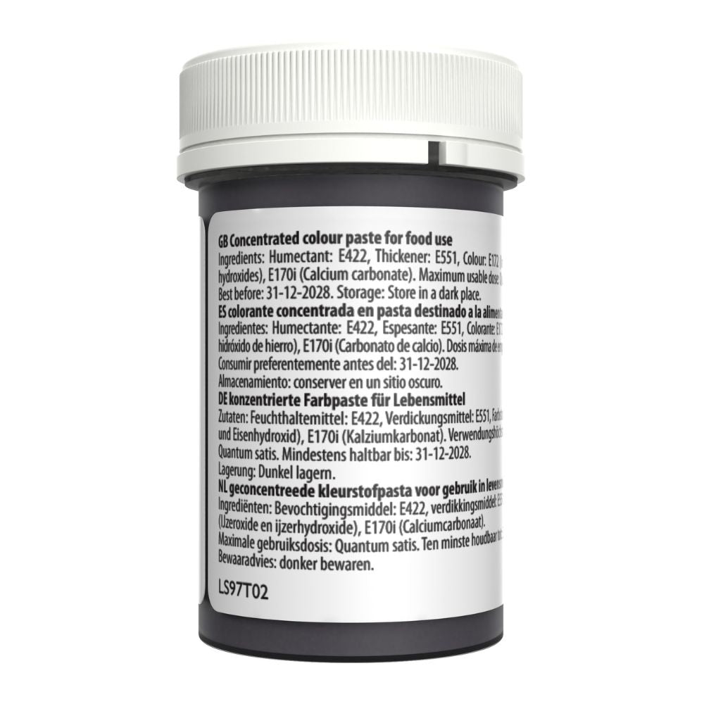 Sugarflair Antique Silver Satin Paste Food Colour 25g
