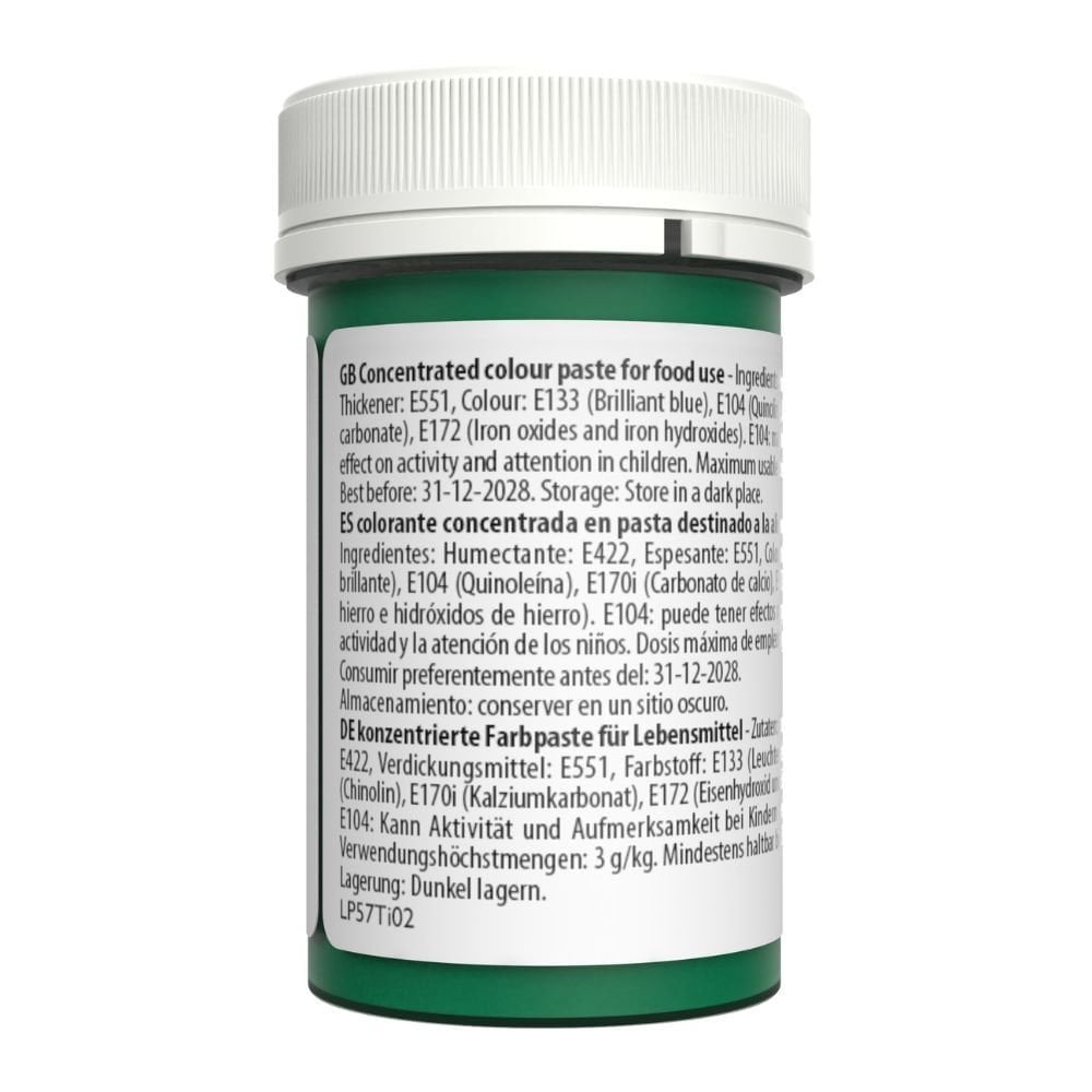 Sugarflair Jade Green - Pastel Paste Colouring 25g