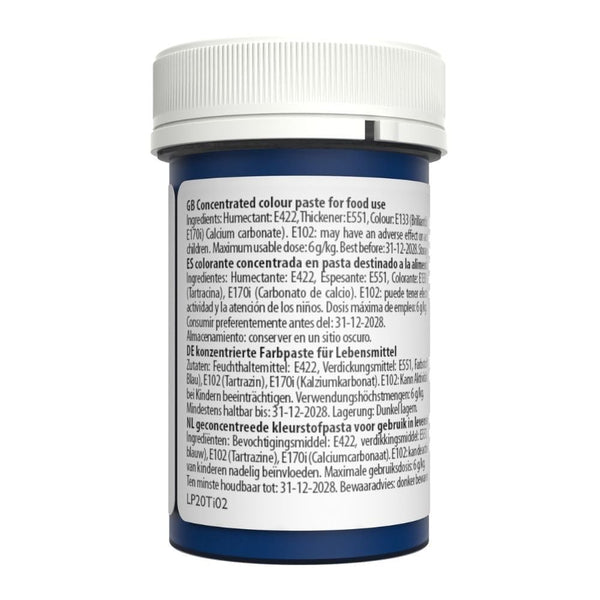 Sugarflair Kingfisher Blue - Pastel Paste Colouring 25g