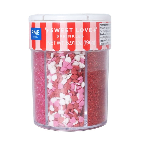 PME Sweet Love 6-in-1 Valentines Sprinkle Set 196g