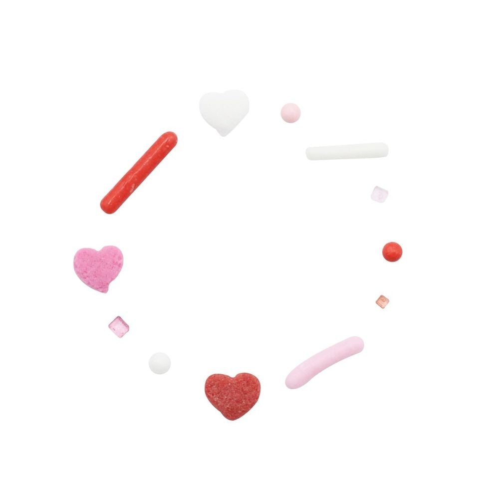 PME Sweet Love 6-in-1 Valentines Sprinkle Set 196g