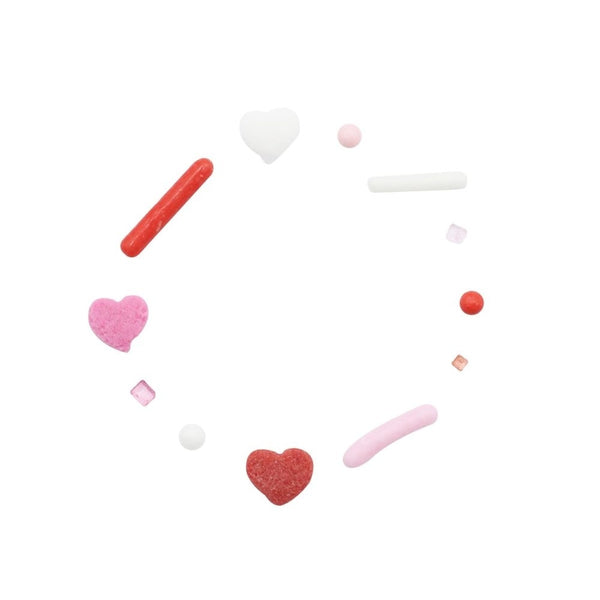 PME Sweet Love 6-in-1 Valentines Sprinkle Set 196g