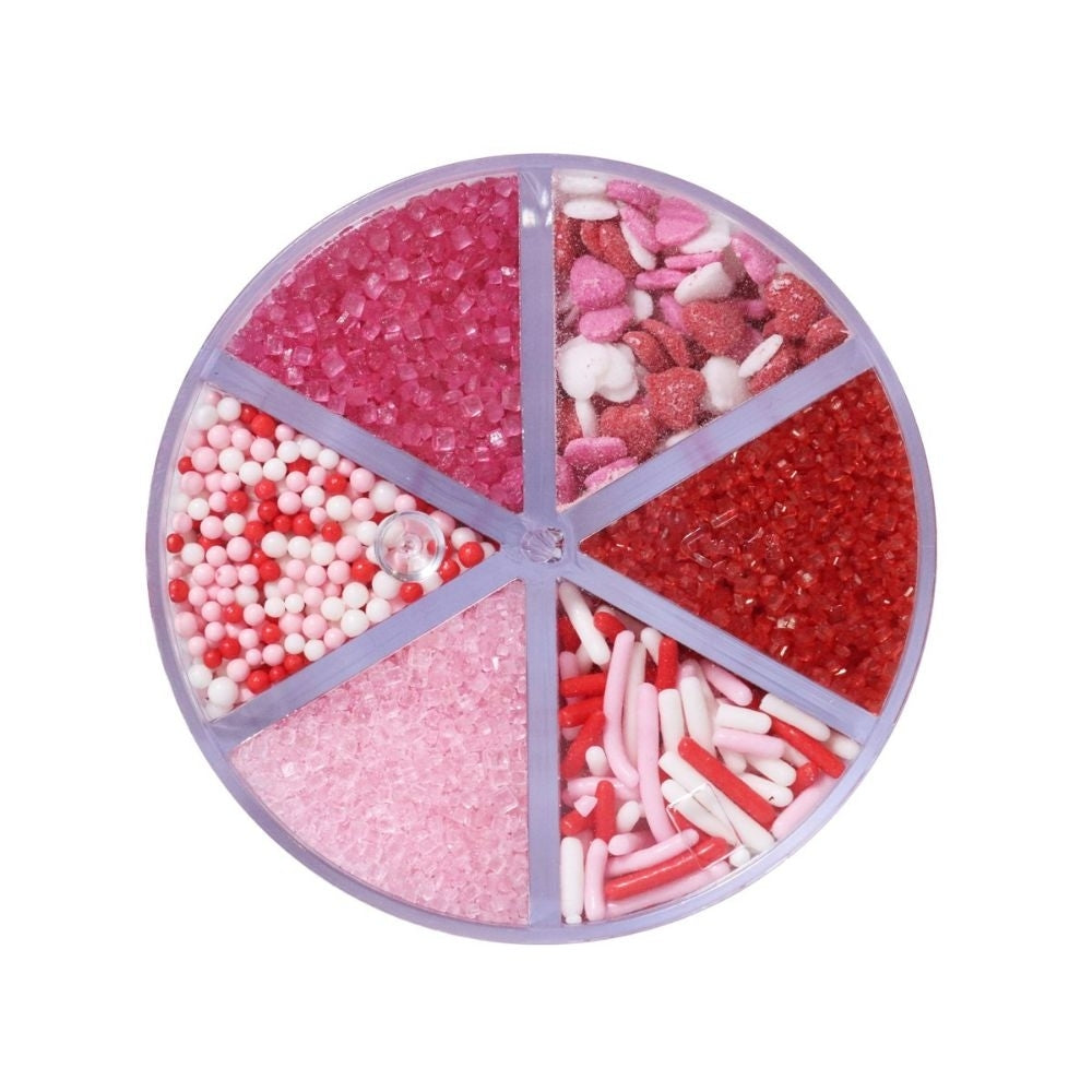 PME Sweet Love 6-in-1 Valentines Sprinkle Set 196g