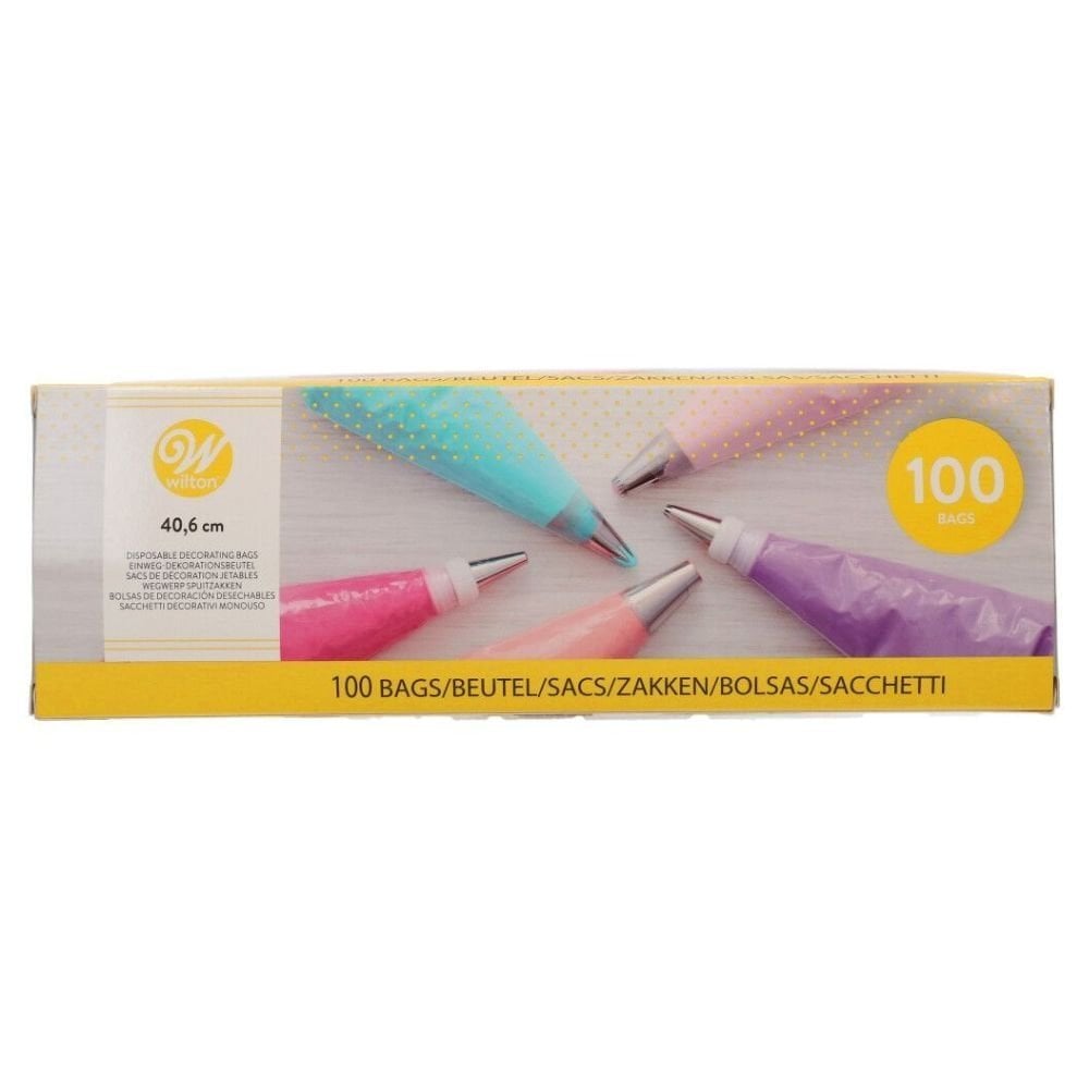 Wilton 40cm Disposable Piping Bags x 100