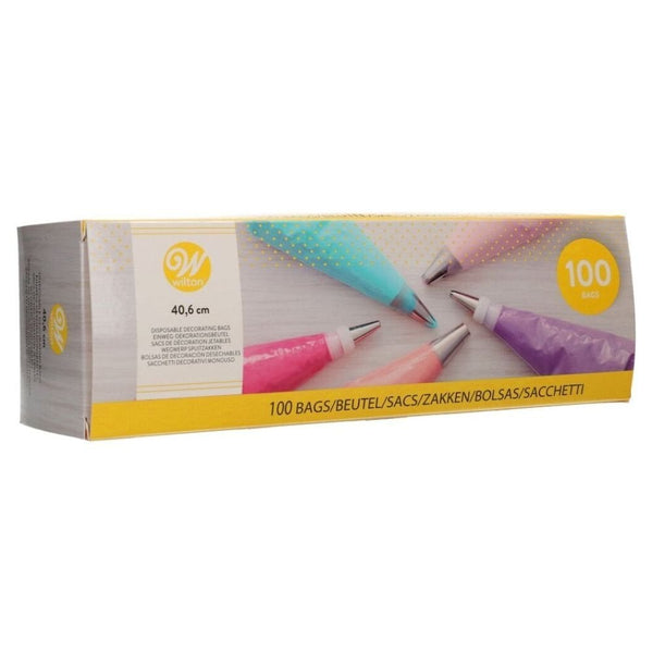 Wilton 40cm Disposable Piping Bags x 100