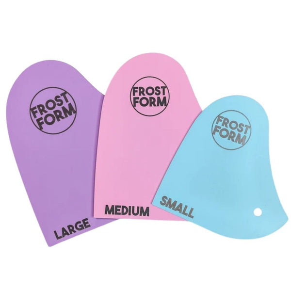 Frost Form™️ Frost Finisher Set Of 3 Stainless Steel Detail Scrapers