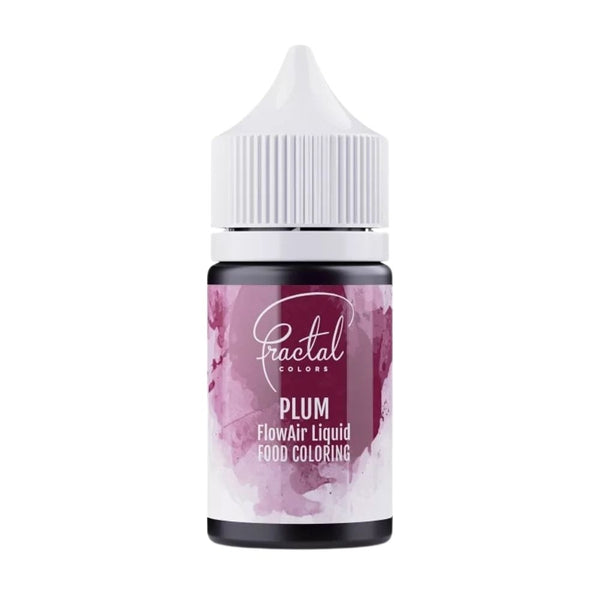 Fractal Colors FlowAir Airbrush Liquid Food Colouring - Plum