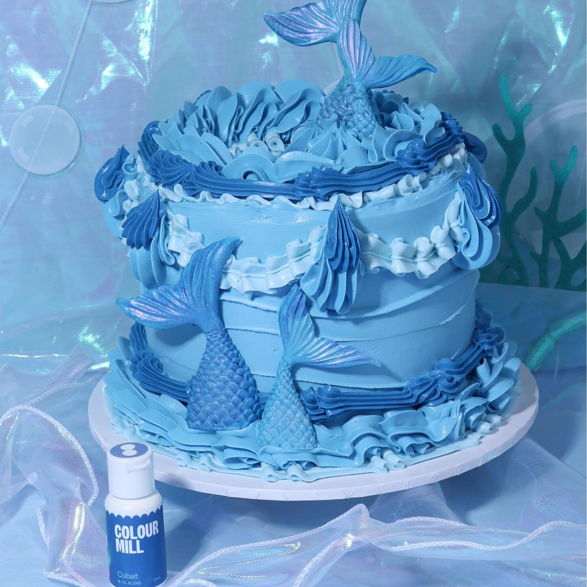 Colour Mill Cobalt - Oil Based Food Colouring (20ml - 100ml)