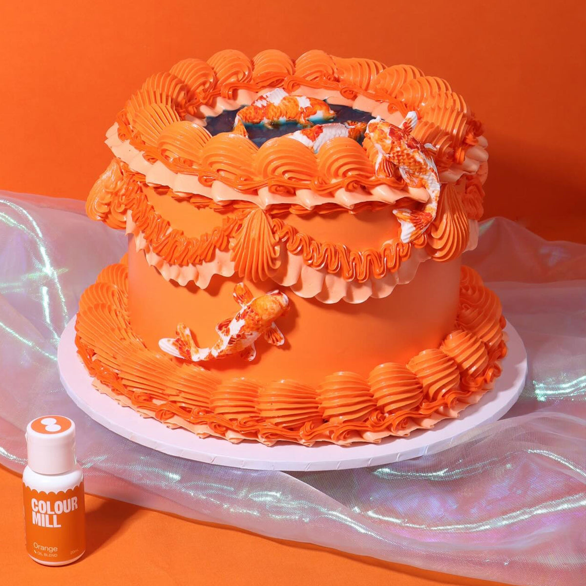 Colour Mill Orange - Oil Based Food Colouring (20ml - 100ml)