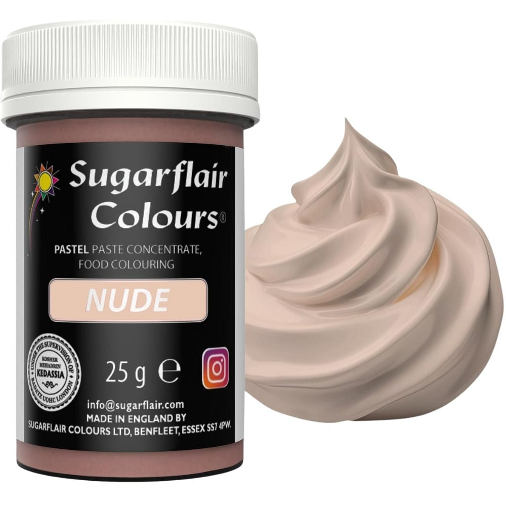 Sugarflair Nude - Pastel Paste Concentrate Colouring 25g