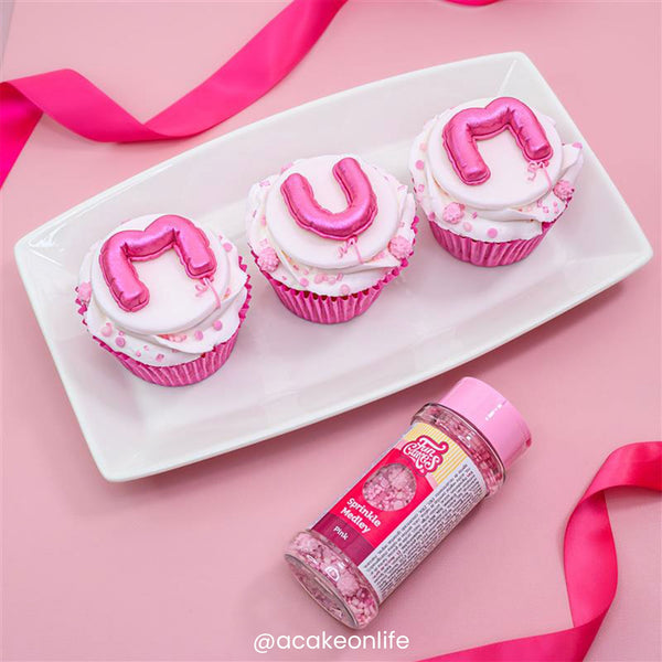 FunCakes Pink Sprinkle Medley 70g