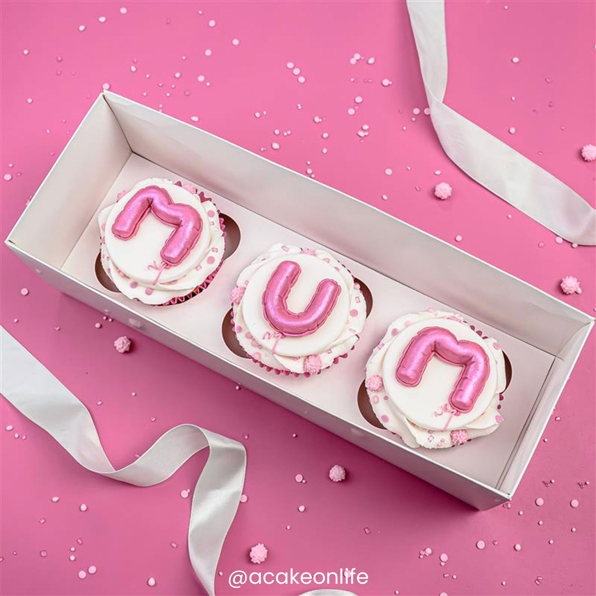 Simply Making Holds 3 Cupcake Box With Full Clear Lid - Pack Of 2