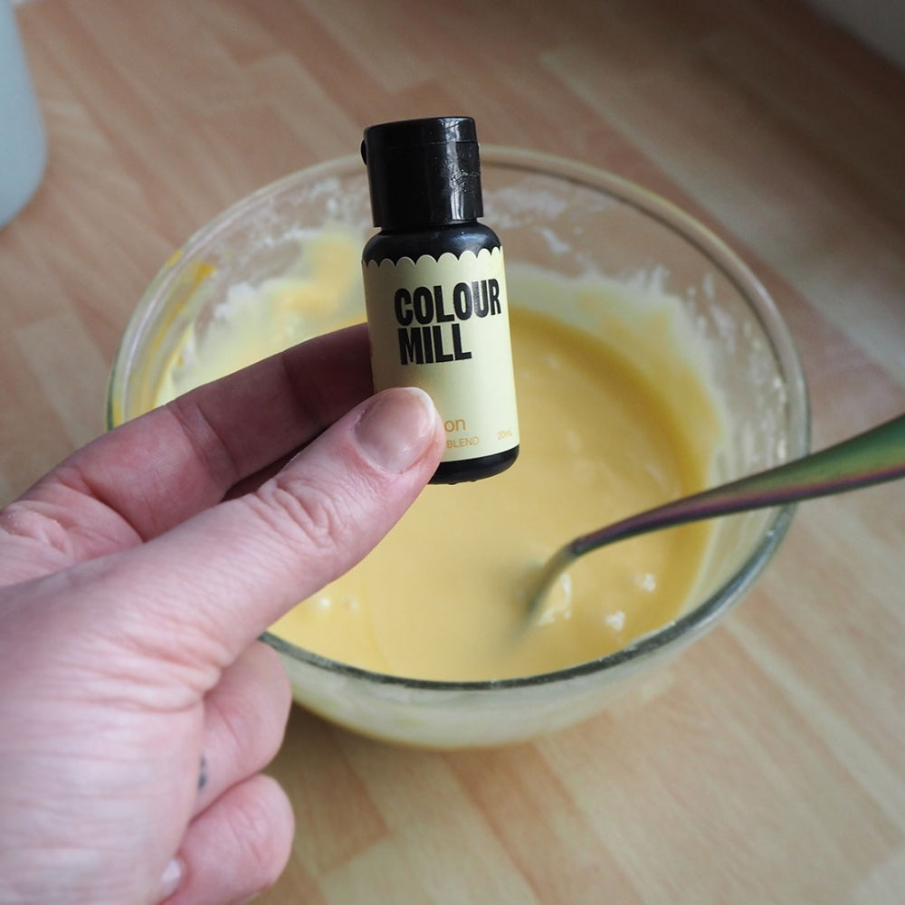 Colour Mill EXPIRED - Lemon Aqua Based Colouring 20ml - Colour Mill [FEB 2026]