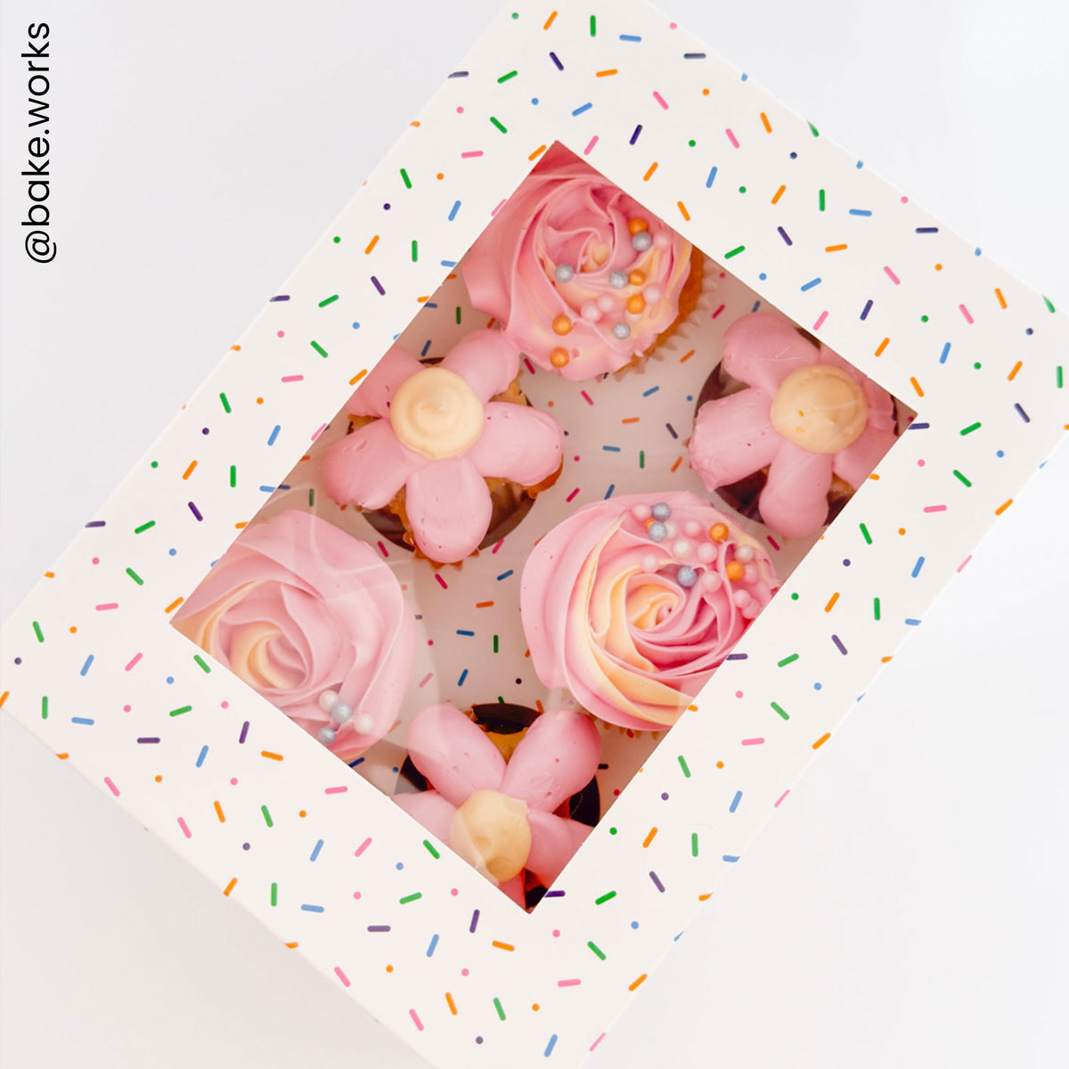 Simply Making Sprinkles Cupcake Box -  Pack Of 2