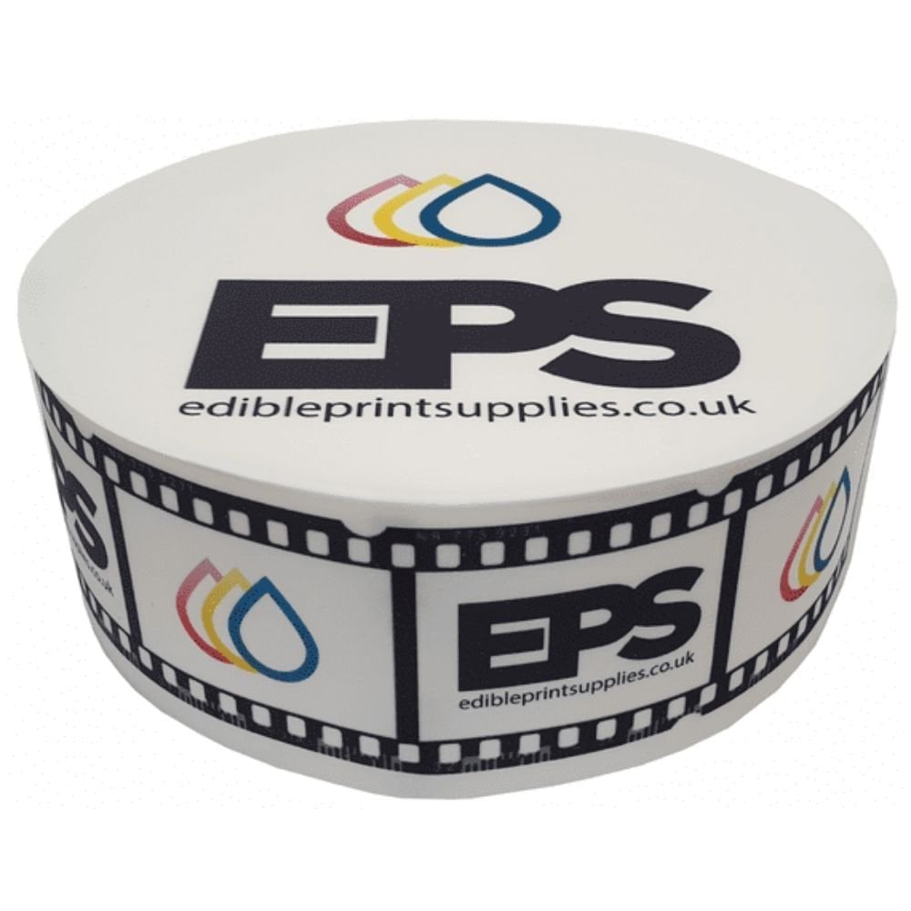 Edible Print Supplies Limited 8" Easy Peel Pre-Cut Round Edible Icing Sheets