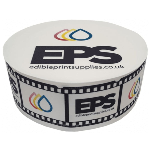 Edible Print Supplies Limited LOW DATE - 8 Inch Easy Peel Pre-Cut Round Edible Icing Sheets - EPS [APRIL 2026]