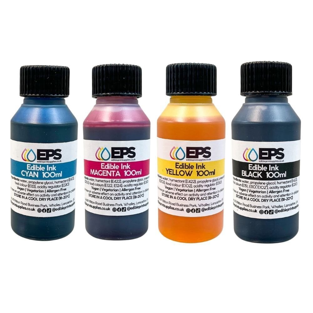 Edible Print Supplies Limited 100ml Edible Ink Refill Pack