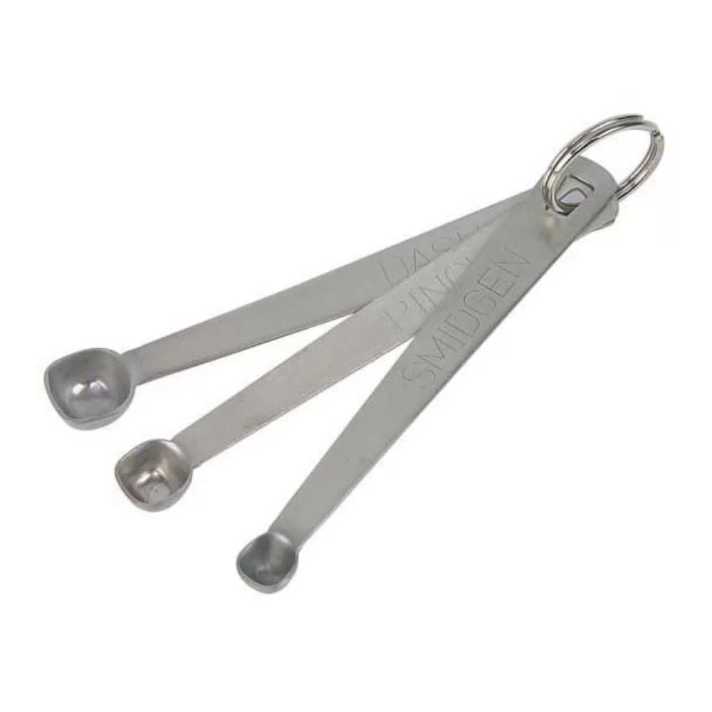 Dexam Stainless Steel Pinch/Smidgen/Dash Measuring Spoons
