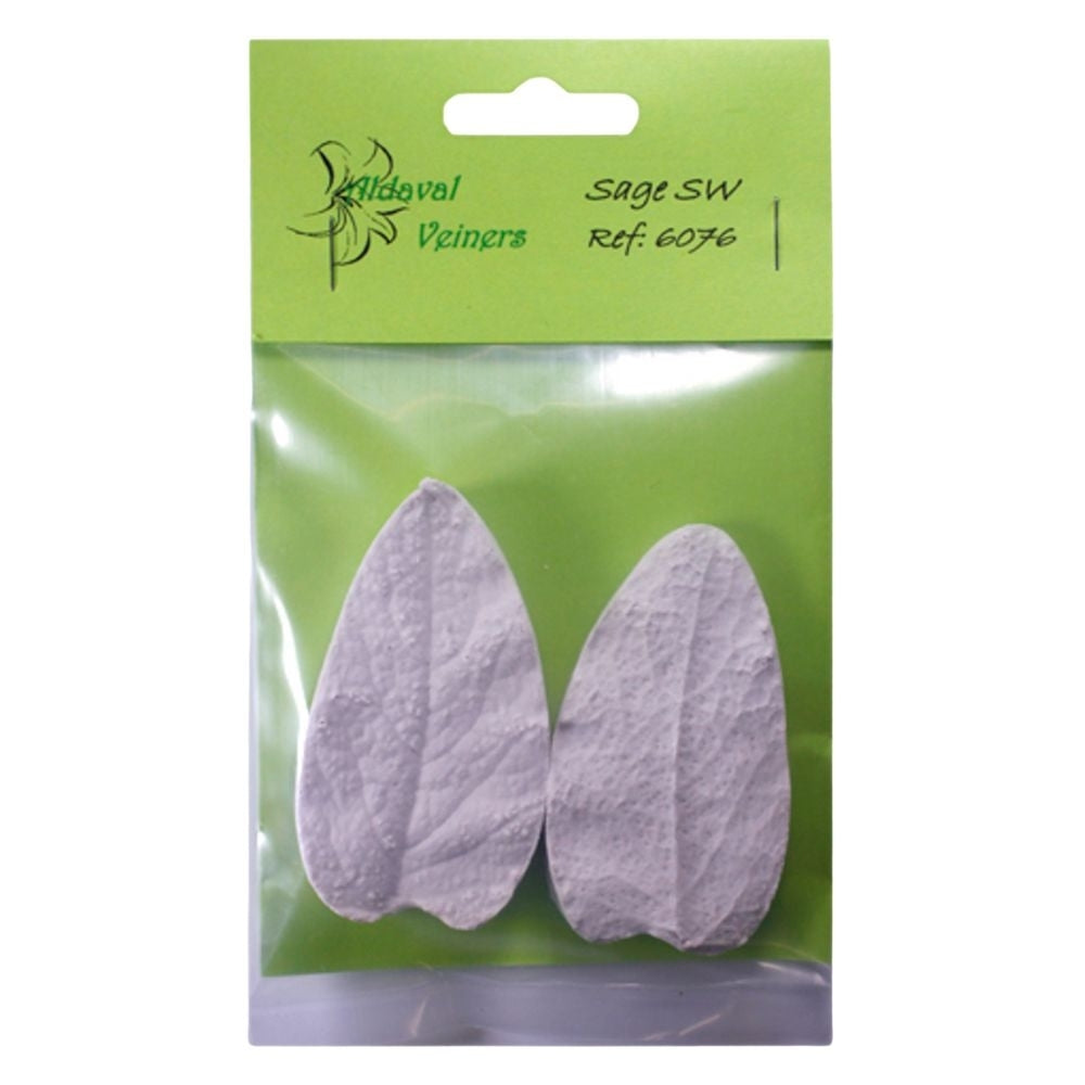Aldaval Veiners Sage Leaf Silicone Veiner Set