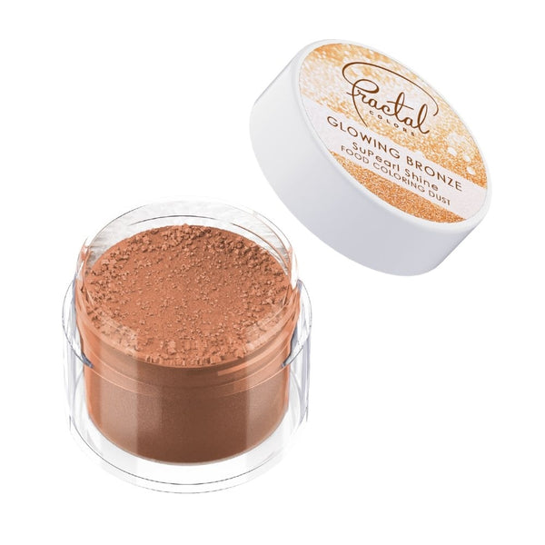 Fractal Colors SuPearl Shine Lustre Dust 3.5g - Glowing Bronze