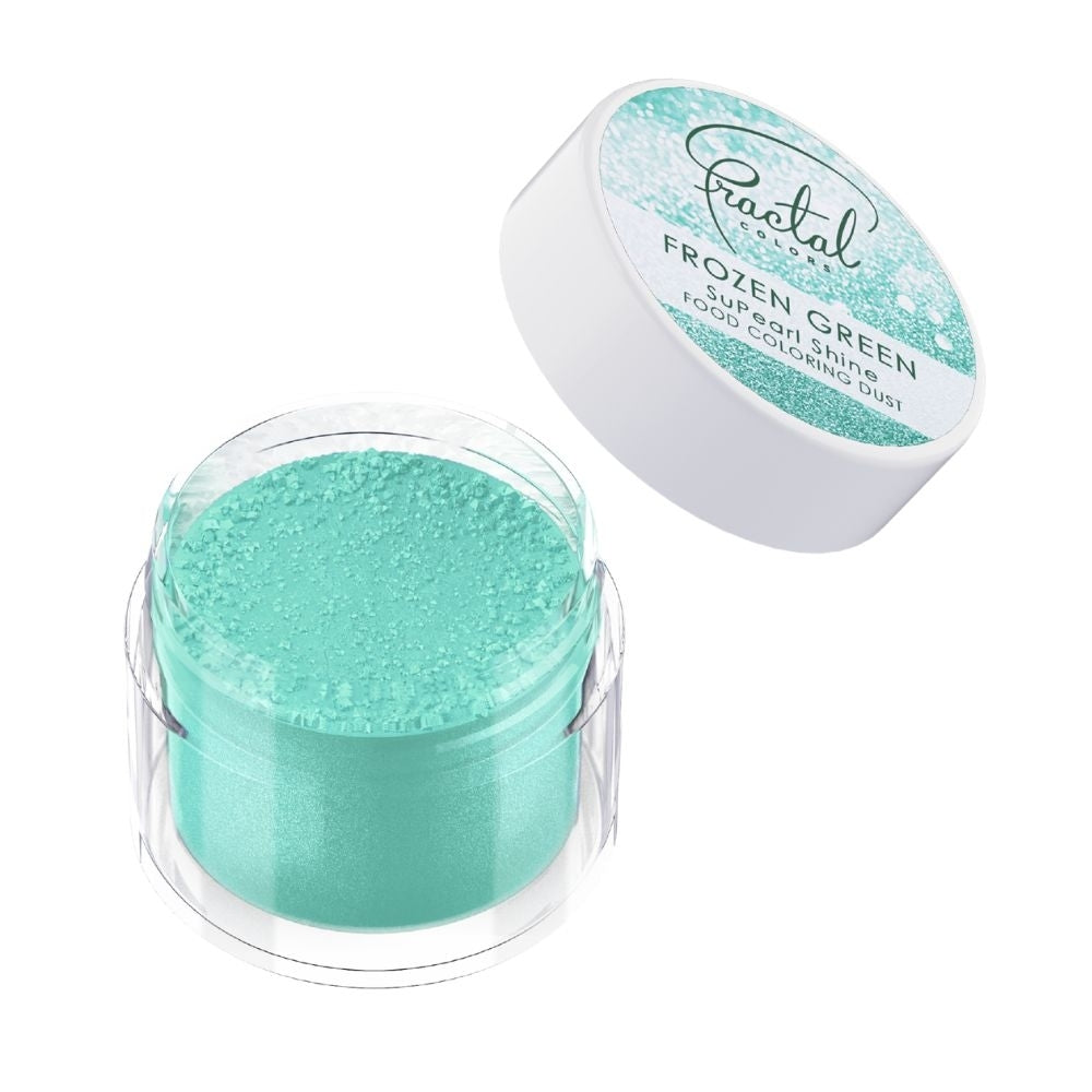 Fractal Colors SuPearl Shine Lustre Dust 3.5g - Frozen Green